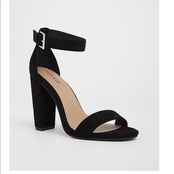 torrid Shoes - Torrid black ankle strap heel ✨*brand new*✨